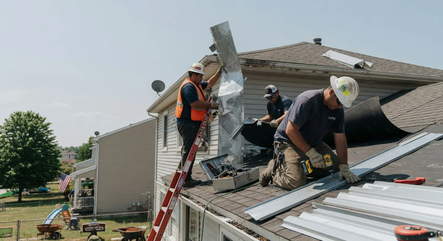 Storm Damage Metal Roof Repair in Boise City, OK